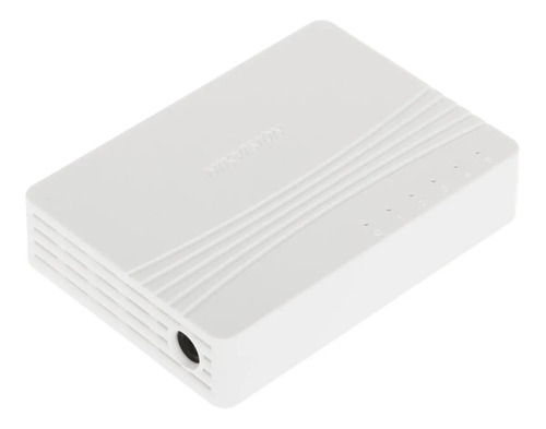 Imagen 2 de 7 de Switch De Red 100/1000 Mbps 5 Puertos Hikvision Ds-3e0505d-e