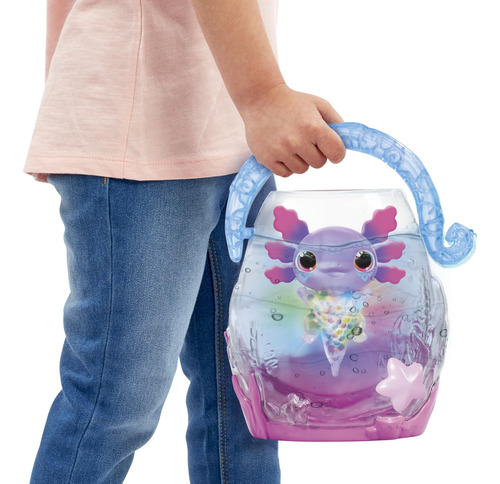 Toy Goliath Animagic Let's Glo Axolotl Bubble Reef