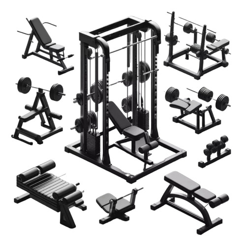 95 Projetos Para Fabricação Máquinas De Academia Musculação