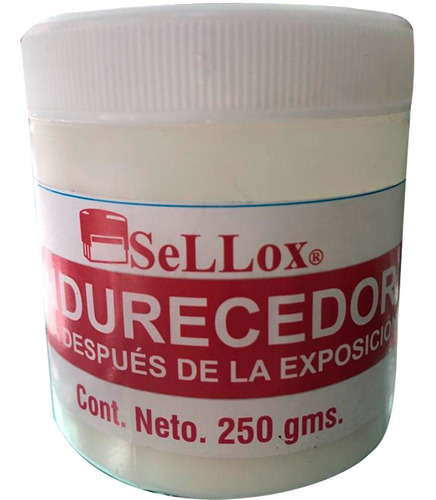 Acido Sellox Endurecedor 250 Gramos Sellos Polimero