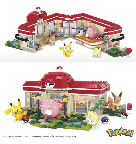 Set De Juguetes De Construcción Mega Pokémon Forest Pokémon