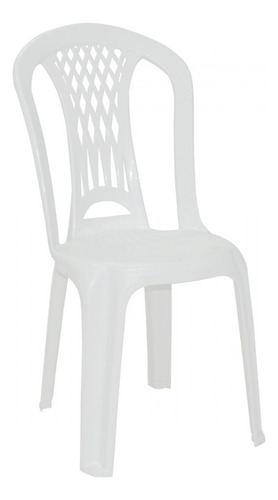 Cadeira Plástica Sem Braços Branca Laguna Tramontina