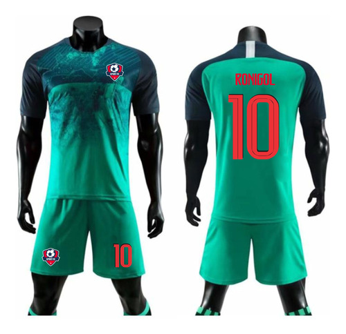 5 Uniforme Futebol Futsal Camisa Calção Personalizado Jogo