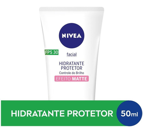  Hidratante Protetor Efeito Matte Facial FPS 30 Nivea Bisnaga 50g