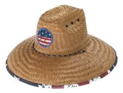 Sombrero De Paja Salvavidas Americana