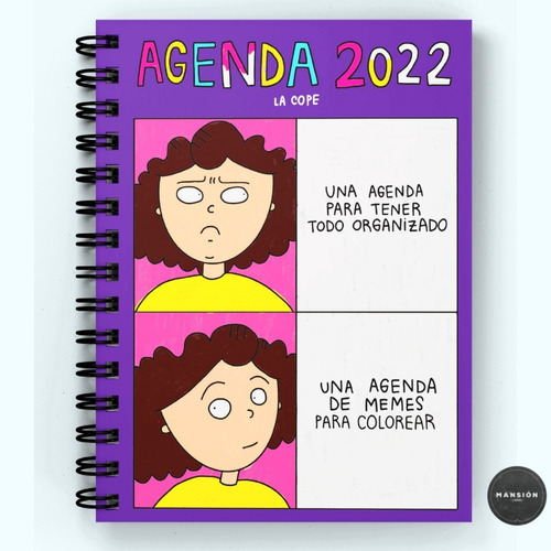 Imagen 1 de 1 de Libro Agenda 2022 Lia Copello La Cope Abre