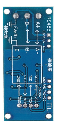 Módulo Conversor De Porta Serial Ttl Para Rs485 Com Cabo De