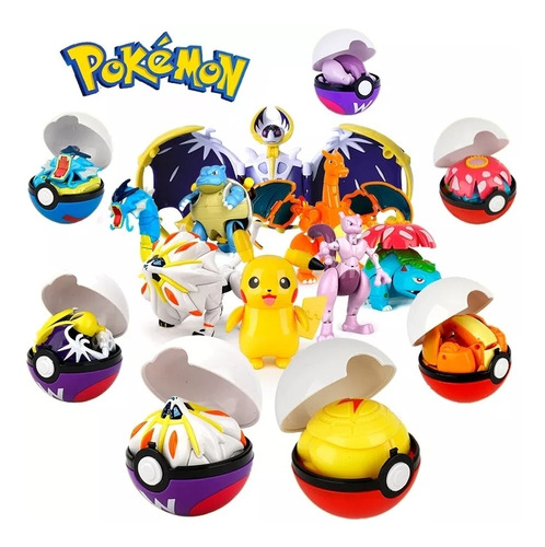 Pokemon Pokebola Figura Coleccionable Original Lanzador Pop