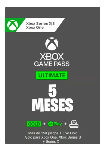 Xbox Game Pass Ultimate - Digital - No Es Un Código