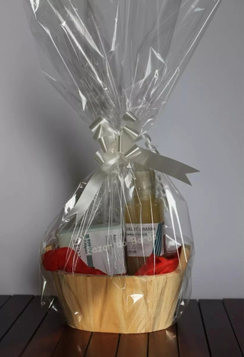 Saco P/ Presente Celofane Transparente 30x45 Cm Kit 50 Unid