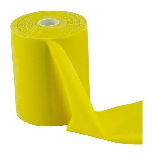 Rollo Banda Elástica Amarilla 45 Mts - Libre De Latex