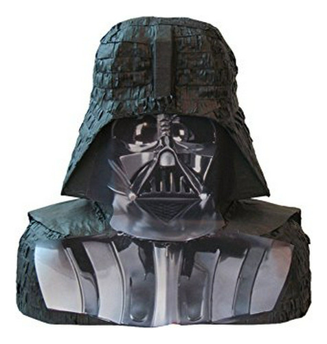 Darth Vader De Star Wars Piñata, Cadena De Tracción, 1 Ct.