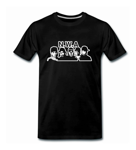 Playera Manga Corta N.w.a 01 Tallas De Dama Y Caballero