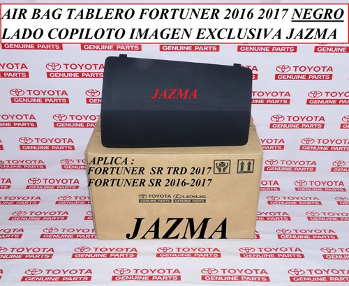 Air Bag Tablero Fortuner 2016 2017 Negro Rs Original Toyota