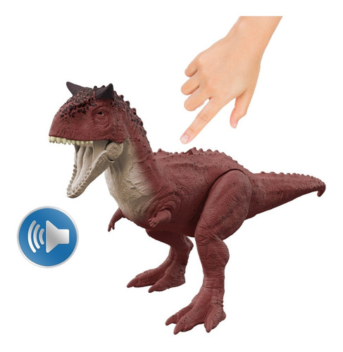 Imagem 9 de 10 de Dinossauro Carnotaurus Com Som Dino Escape Jurassic World