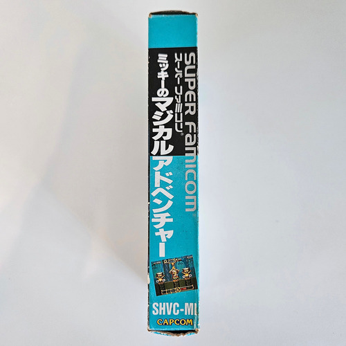 Caixa Do Jogo The Magical Quest Mickey Mouse Snes Japonês (Usado)