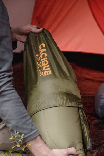 Bolsa De Dormir Cacique Boreal 300 Liviana - Frío +5°c
