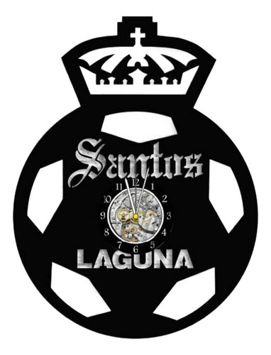 Reloj Corte Laser 0599 Santos Laguna Escudo