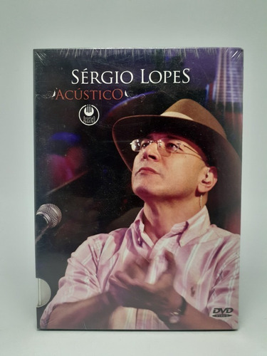 Dvd Sérgio Lopes, Acústico - Original Lacrado