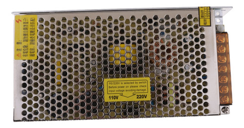 Ac 110 / 220v A Dc 12v 10a Volt Transformador Interruptor