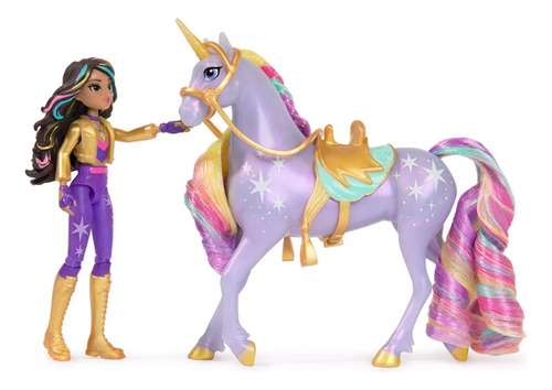 Unicorn Academy Set Muñeca Y Unicornio - Sophia Y Wildstar