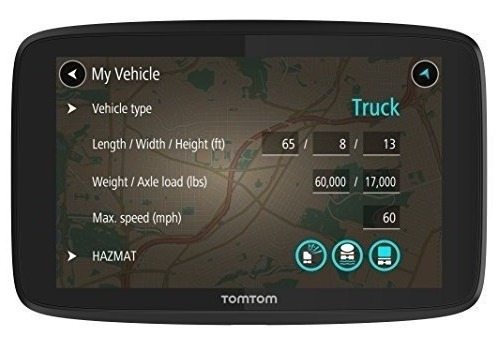 Tomtom Trucker 620 6 Inch Gps Navigation Device For