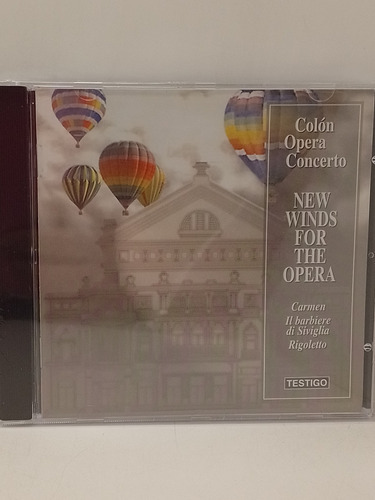 Colon Opera Concerto New Winds For The Opera Cd Nuevo 