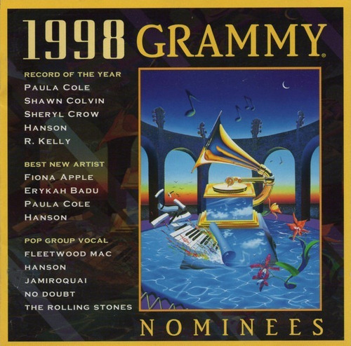 1998 Grammy Nominees Cd Nuevo Cerrado 100% Original En Stock