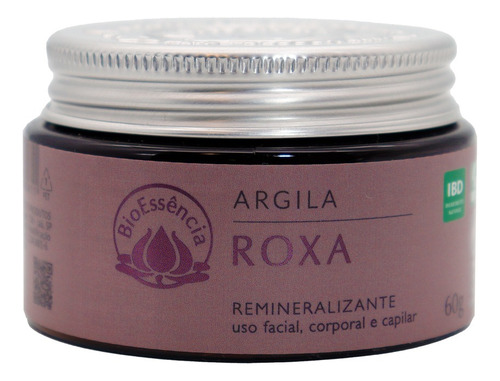 Argila Roxa Bioessência- 60gr