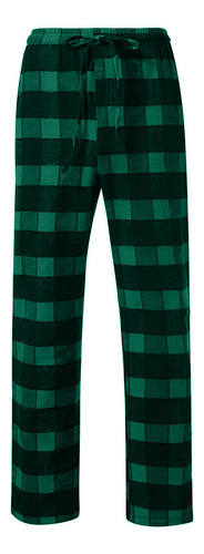 Pantalones De Pijama A Cuadros Deportivos Holgados Y Cómodos