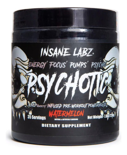 Psychotic Black 35s Insane Labz - Unidad a $147900