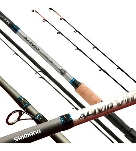 Caña Shimano Alivio 3.66 M C/ Punteras Interc. 3 Tr Pejerrey