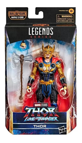 Boneco Marvel Legends Thor Amor E Trovão Com Armadura F1405
