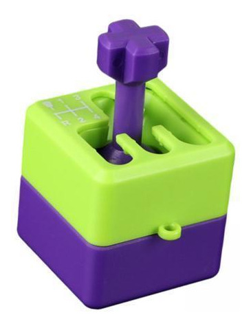 2 Mini Caja De Cambios Gadget Juguete Piezas De Violeta