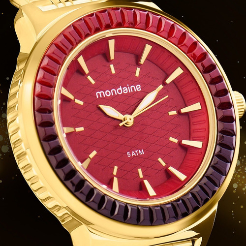 Relógio Feminino Mondaine Dourado 76624lpmvde2