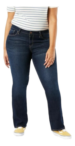 Jeans Plus Size Signature By Levi Strauss Bootcut Talla 52