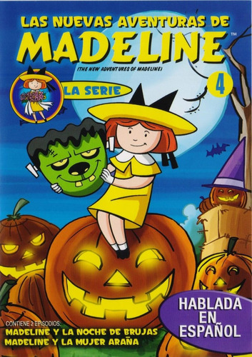 Las Nuevas Aventuras De Madeline Volume 4 Cuatro Serie Dvd