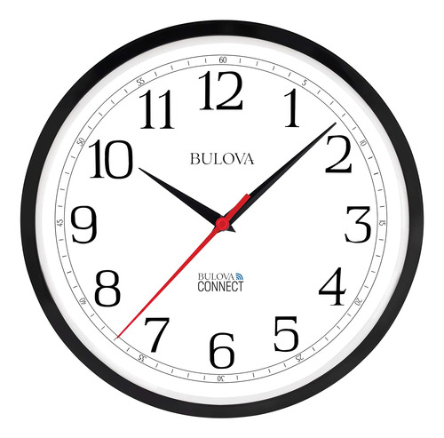 Bulova Precision Connect - Reloj De Pared C5000, 12.5 