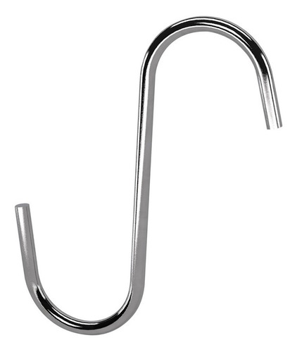 Imagen 1 de 1 de Gancho Metal Tipo S Cromado