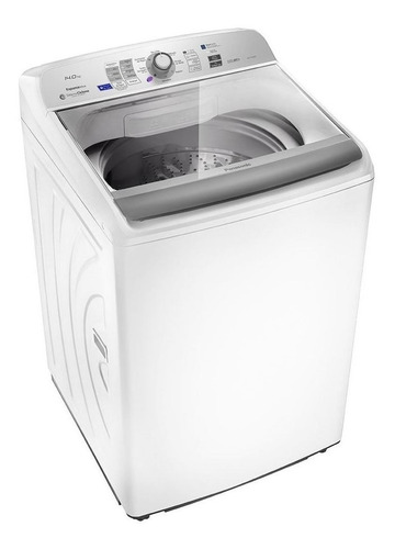 Imagem 2 de 4 de Máquina De Lavar Automática Panasonic Na-f140b6 Branca 14kg 127 v