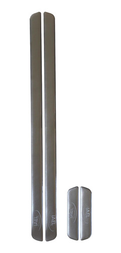 Imagen 5 de 8 de Kit Protector De Puerta Y Paragolpe Adhesivo 4 Piezas Silico