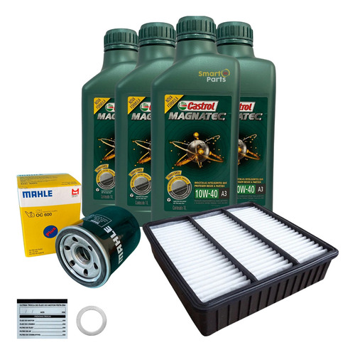 Kit Revisão Pajero Tr4 2.0 Flex Troca De Óleo 2007 Diante +