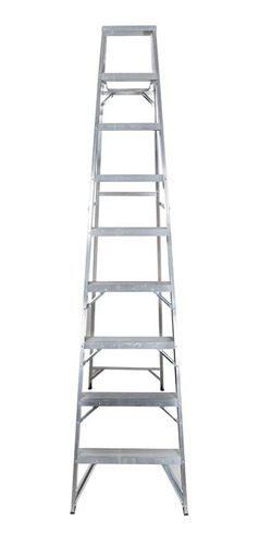 Escalera De Tijera C/plataforma Akron 8 Esc 77-26