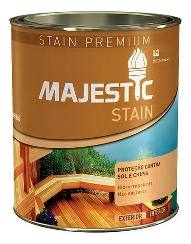 Stain Majestic 900ml Renner Cor Incolor