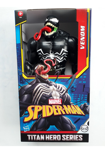 Figura Venom Spiderman Titan Hero Series Nuevo Hasbro