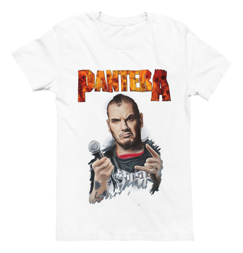 Camiseta Rock Metal Pantera R4 Unisex