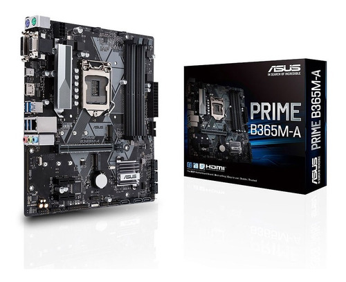 Motherboard Asus B365m-a Prime Intel 8va 9na Gamer 1151 Hdmi