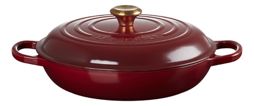 Caçarola Le Creuset Buffet Signature 30cm Vermelho Rhone