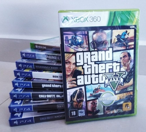 Grand Theft Auto V Gta 5 Jogo Best Seller - Nf E Garantia