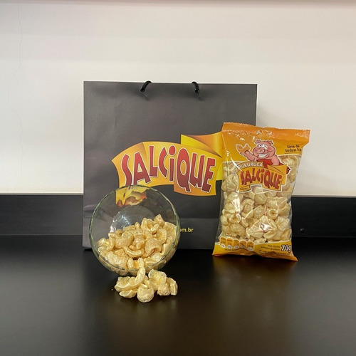 Kit Salcique Salgadinhos Pururuca 70g C/12